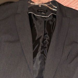 Liz Claiborne Grey Blazer sz 14